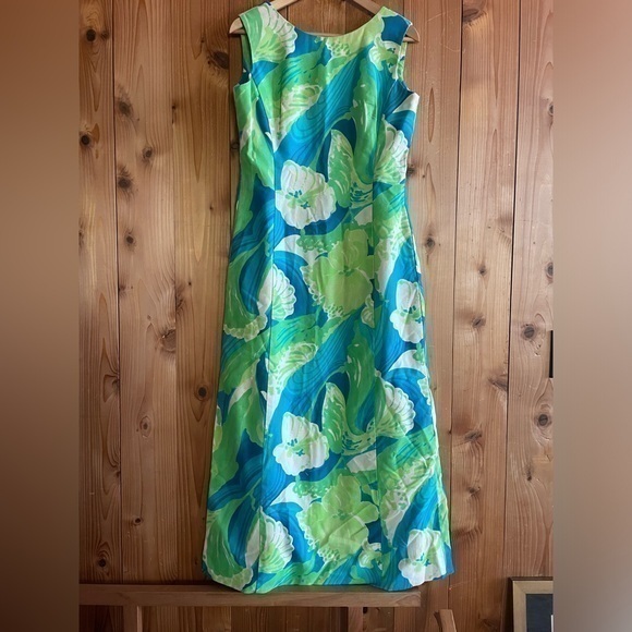 polynesian casual Dresses & Skirts - Vintage 60s 70’s retro Hawaiian 🌺 waterfall maxi dress